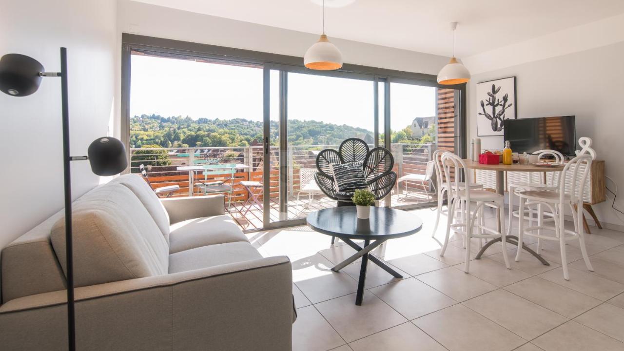 Villa Belle Vue Avec Jacuzzi Privatif Sarlat-la-Caneda Ngoại thất bức ảnh